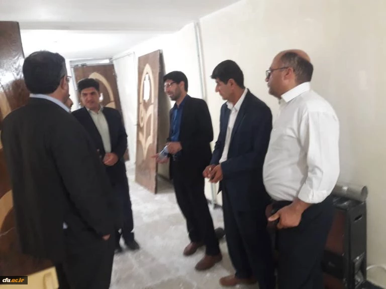 بازدید مدیرکل دفتر برنامه ریزی وزارت آموزش و پرورش از فضاهای اداری و خوابگاهی دانشگاه فرهنگیان کهگیلویه و بویراحمد 3