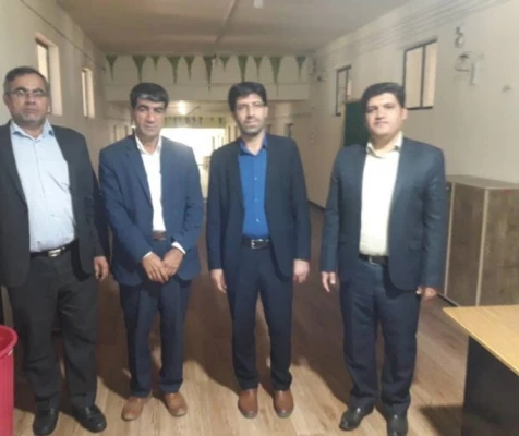 بازدید مدیرکل دفتر برنامه ریزی وزارت آموزش و پرورش از فضاهای اداری و خوابگاهی دانشگاه فرهنگیان کهگیلویه و بویراحمد 4