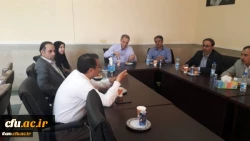 بازدید مدیر کل محترم رفاه و پشتیبانی سازمان مرکزی از زمین در دست احداث سالن اجتماعات پردیس شهید مدرس