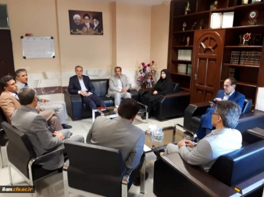 نشست مشترک هیات رئیسه دانشگاه فرهنگیان ایلام با مدیر کل آموزش و پرورش استان