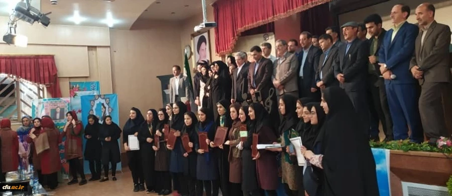 درخشش دانشجو معلمان دختر دانشگاه فرهنگیان خراسان رضوی در بیست و نهمین جشنواره فرهنگی و اجتماعی دانشجو معلمان دانشگاه فرهنگیان کشور