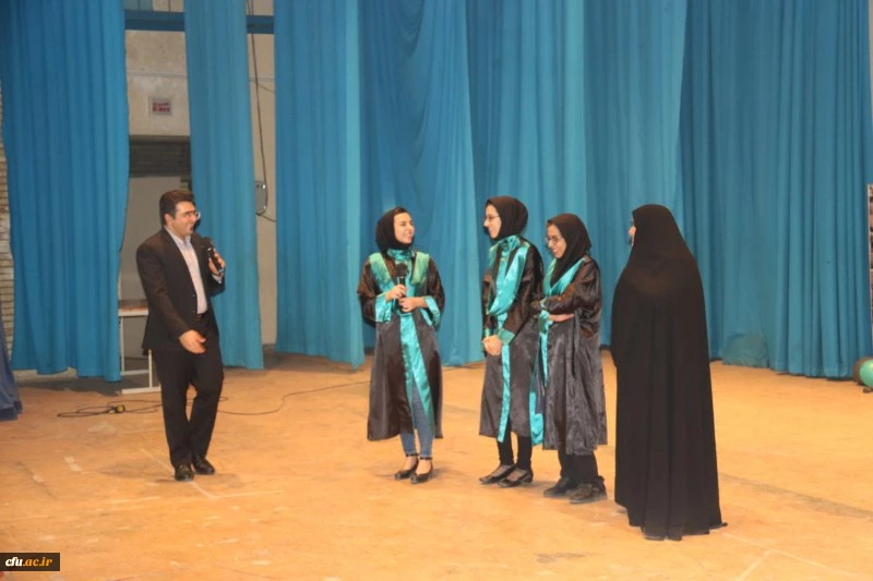 برگزاری مراسم دانش آموختگی دانشجومعلمان ورودی 94 پردیس های استانی دانشگاه فرهنگیان یزد
 7