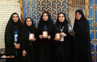 درخشش دانشجو معلمان دختر پردیس حضرت معصومه(س) استان قم با کسب رتبه اول پردیس های خواهران دانشگاه فرهنگیان کشور در المپیاد ورزش های همگانی