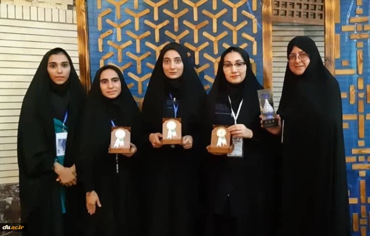 درخشش دانشجو معلمان دختر پردیس حضرت معصومه(س) استان قم با کسب رتبه اول پردیس های خواهران دانشگاه فرهنگیان کشور در المپیاد ورزش های همگانی