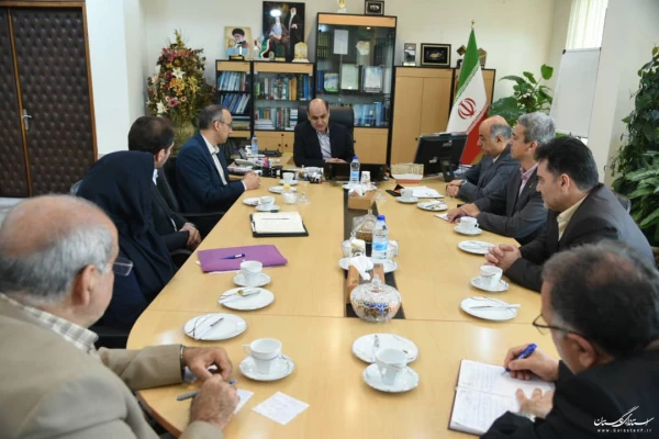 استاندار گلستان در دیدار با روسای دانشگاه های استان؛ دانشگاه ها باید در توسعه استان نقش اساسی ایفا کنند 5