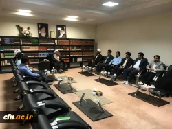 دیدارشورای مدیران دانشگاه فرهنگیان هرمزگان با نماینده جدید ولی فقیه دراستان و امام جمعه بندرعباس 2