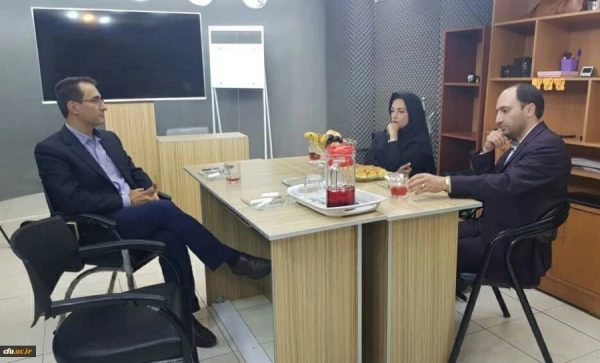 بازدید مسئولین مرکز هوشمندسازی از مؤسسه آموزش عالی آزاد نگاره و روند تولید محتوای الکترونیکی دانشگاه 2