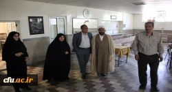 بازدید خانم دکترعلی نژاد معاون دانشجویی دانشگاه فرهنگیان از پردیس های استان همدان