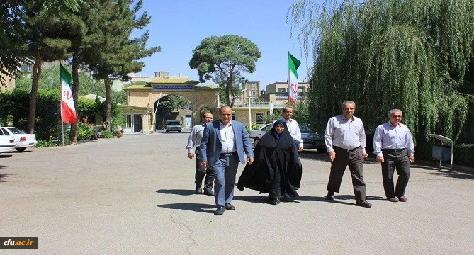 بازدید معاون دانشجویی دانشگاه فرهنگیان از پردیس های استان همدان 6