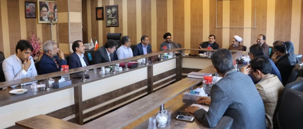 شورای اداری دانشگاه فرهنگیان کرمان با حضور دکتر خاکی