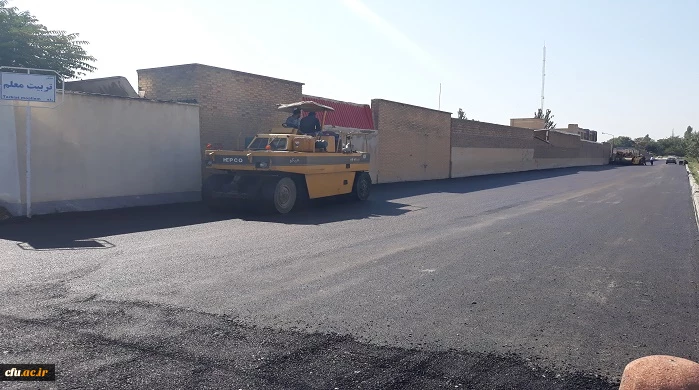 با پیگیریهای رئیس دانشگاه فرهنگیان استان آذربایجان غربی ، خیابان تربیت معلم زیرسازی، آسفالت و مورد بهره برداری قرار گرفت 3