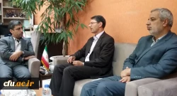 دیدار رئیس دانشگاه فرهنگیان خراسان رضوی با معاون هماهنگی امور اقتصادی استانداری خراسان رضوی
