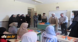 بازدید مسئول دفتر نهاد نمایندگی مقام معظم رهبری دانشگاه فرهنگیان همدان از اردوی جهادی دانشجویان بسیجی