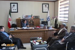 دیدار رییس دانشگاه فرهنگیان با مدیر کل آموزش و پرورش استان البرز 2