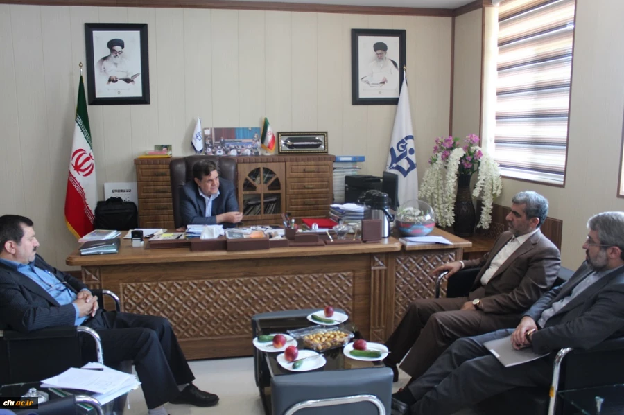 دیدار رییس دانشگاه فرهنگیان با مدیر کل آموزش و پرورش استان البرز 2