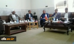 نشست مدیران گروهها واعضای هیات علمی دانشگاه فرهنگیان استان سیستان و بلوچستان با حجت الاسلام والمسلمین علی ذوعلم معاون وزیر آموزش وپرورش