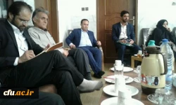 نشست مدیران گروهها واعضای هیات علمی دانشگاه فرهنگیان استان سیستان و بلوچستان با حجت الاسلام والمسلمین علی ذوعلم معاون وزیر آموزش وپرورش