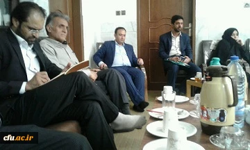 نشست مدیران گروهها واعضای هیات علمی دانشگاه فرهنگیان استان سیستان و بلوچستان با حجت الاسلام والمسلمین علی ذوعلم معاون وزیر آموزش وپرورش