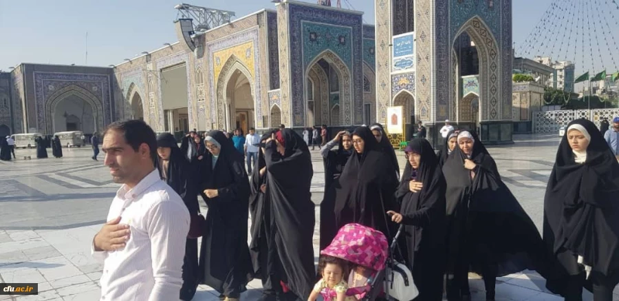 اردوی زیارتی سیاحتی مشهد مقدس ویژه دانشجویان دانشگاه فرهنگیان استان مرکزی برگزار شد . 5