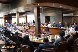 جلسه معارفه و تکریم مسئولین جدید و سابق دفتر نهاد مقام معظم رهبری در دانشگاه فرهنگیان استان کرمان