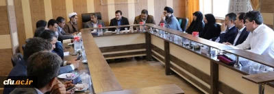 با حضور دکتر خاکی معاون طرح و برنامه و توسعه منابع دانشگاه برگزارشد:

ششمین جلسه هیأت امنای دانشگاه فرهنگیان استان کرمان با اولویت انتخاب زمین جهت احداث ساختمان جدید دانشگاه