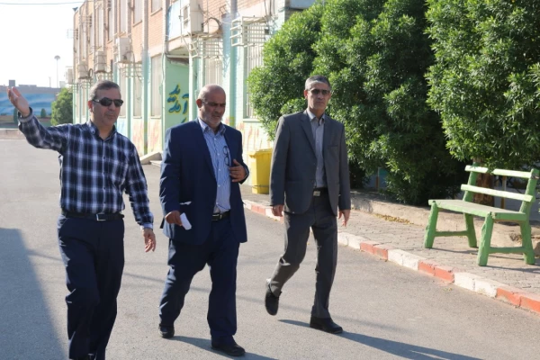 بازدید مدیر کل امور مالی دانشگاه فرهنگیان از پردیس ها و مراکز دانشگاه فرهنگیان استان خوزستان