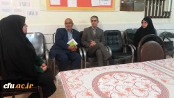 بازدید مدیر کل امور مالی دانشگاه فرهنگیان از پردیس ها و مراکز دانشگاه فرهنگیان استان خوزستان