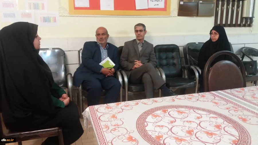 بازدید مدیر کل امور مالی دانشگاه فرهنگیان از پردیس ها و مراکز دانشگاه فرهنگیان استان خوزستان