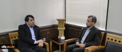 دیدار سرپرست دانشگاه فرهنگیان یزد با استاندار استان