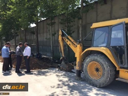 در آستانه شروع سال تحصیلی ۹۹_۹۸
افزایش ظرفیت انشعاب آب پردیس علامه طباطبایی آذربایجان غربی 5