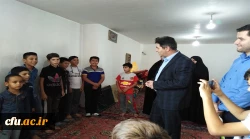 بازدید آقای دکتر محمودلو مدیر امور پردیسهای استان و خانم دکتر پایز سرپرست پردیس علامه طباطبایی آذربایجان غربی  از اردوهای جهادی حوزه بسیج دانشجویی 2