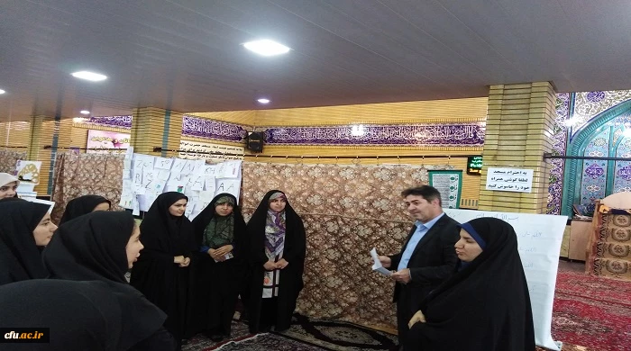 بازدید آقای دکتر محمودلو مدیر امور پردیسهای استان و خانم دکتر پایز سرپرست پردیس علامه طباطبایی آذربایجان غربی  از اردوهای جهادی حوزه بسیج دانشجویی 4