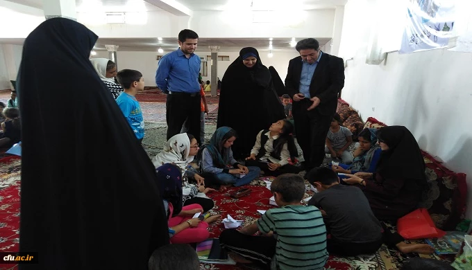 بازدید آقای دکتر محمودلو مدیر امور پردیسهای استان و خانم دکتر پایز سرپرست پردیس علامه طباطبایی آذربایجان غربی  از اردوهای جهادی حوزه بسیج دانشجویی 5