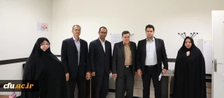 بازدید سرزده دکتر خنیفر و معاون آموزشی از همکاران سازمان مرکزی به روایت تصویر
