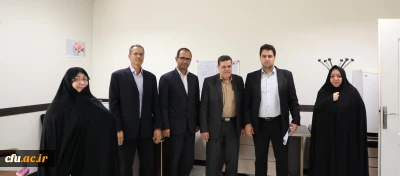 بازدید سرزده دکتر خنیفر و معاون آموزشی از همکاران سازمان مرکزی به روایت تصویر