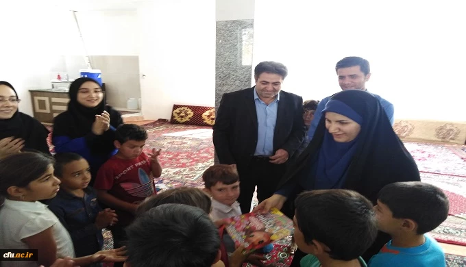 بازدید آقای دکتر محمودلو مدیر امور پردیسهای استان و خانم دکتر پایز سرپرست پردیس علامه طباطبایی آذربایجان غربی از اردوهای جهادی حوزه بسیج دانشجویی 7