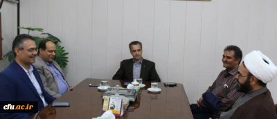 دیدار فرماندار شهرستان ابرکوه با مدیر پردیس های استان یزد