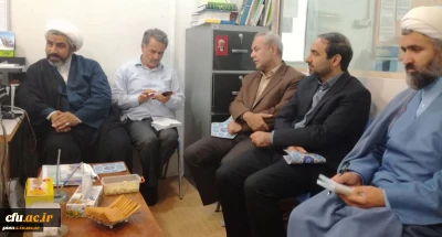 بازدید جمعی از مسئولان دانشگاه فرهنگیان خراسان رضوی از مدرسه علمیه حضرت مهدی(عج)