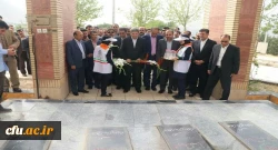 ادای احترام سرپرست وزارت آموزش و پرورش به مقام شامخ شهدای گمنام لرستان