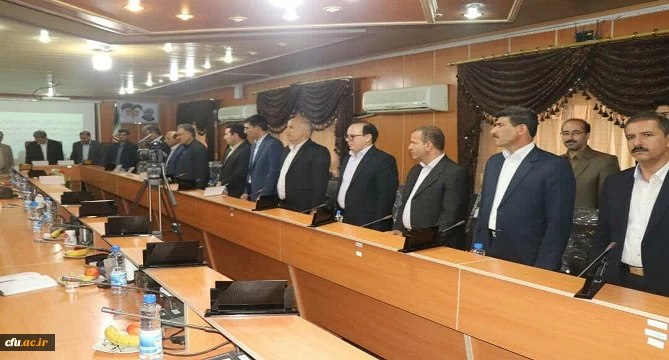 حضور رئیس دانشگاه فرهنگیان استان لرستان در شورای اداری آموزش و پرورش استان