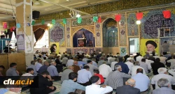 رئیس دانشگاه فرهنگیان استان لرستان سخنران پیش از خطبه های نماز جمعه شهرستان خرم آباد بود.