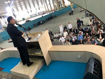 سرپرست دانشگاه فرهنگیان استان سیستان وبلوچستان سخنران پیش از خطبه های نماز جمعه شهرزاهدان