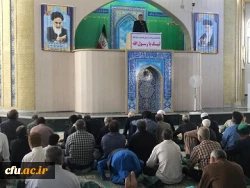 سرپرست دانشگاه فرهنگیان استان سیستان وبلوچستان سخنران پیش از خطبه های نماز جمعه شهرزاهدان