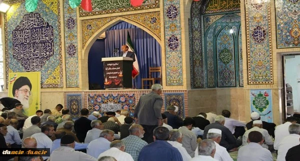 دکتر آقایی جودکی سخنران قبل از خطبه های نماز جمعه