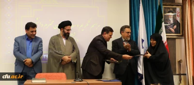 مراسم تکریم و معارفه معاون دانشجویی دانشگاه فرهنگیان برگزار شد