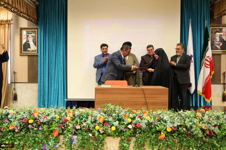 مراسم تکریم و معارفه معاون دانشجویی 8