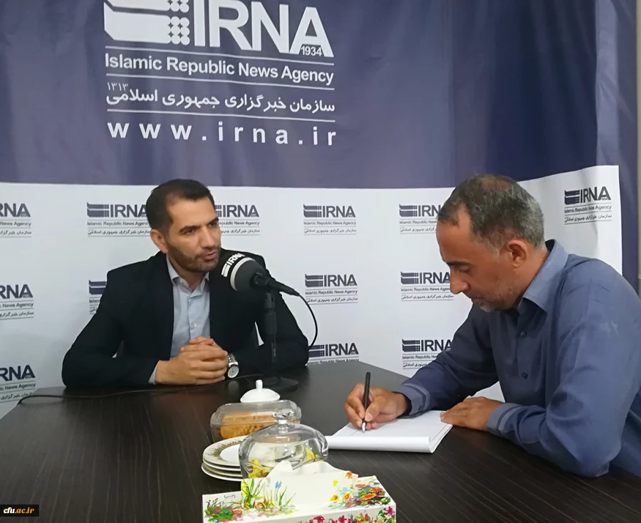 بازدید دکتر مازندرانی سرپرست امور پردیس های استان گلستان به مناسبت روز خبرنگار از خبرگزاری جمهوری اسلامی 4