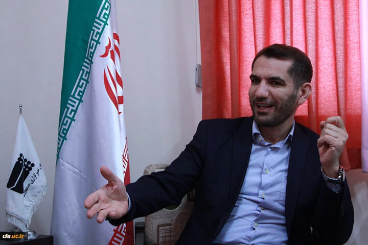 بازدید دکتر مازندرانی سرپرست امور پردیس های استان گلستان به مناسبت روز خبرنگار از خبرگزاری جمهوری اسلامی 5