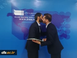 بازدید دکتر مازندرانی سرپرست امور پردیس های استان گلستان به مناسبت روز خبرنگار از خبرگزاری جمهوری اسلامی 6