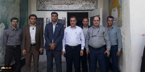 بازدید جناب آقای دکتر افلاکی فرد از واحد آموزش عالی شهید مطهری فارس  و شروع عملیات نوسازی و بازسازی
 2